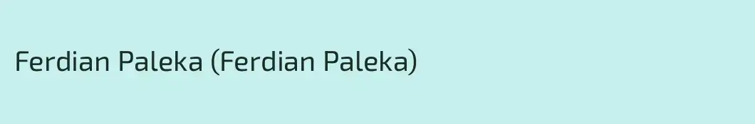 Ferdian Paleka (Ferdian Paleka)